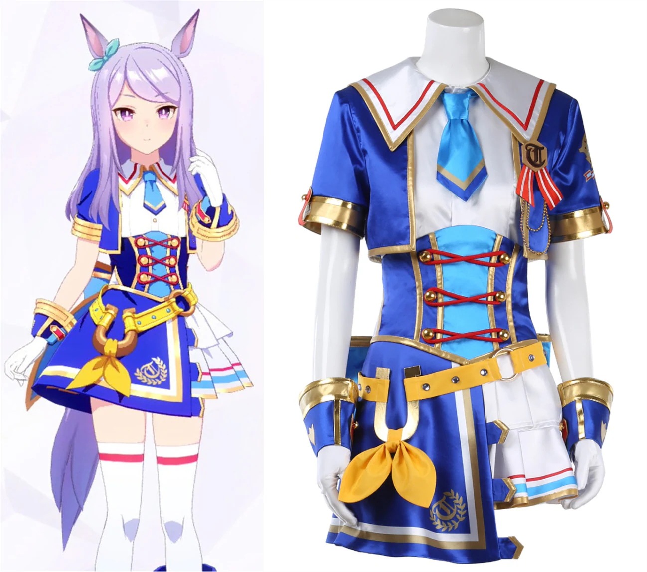 [今日は安い-出荷が早い]ウマ娘 プリティーダービー メジロマックイーン コスプレ衣装 コスチューム品質良い 店舗お勧め
