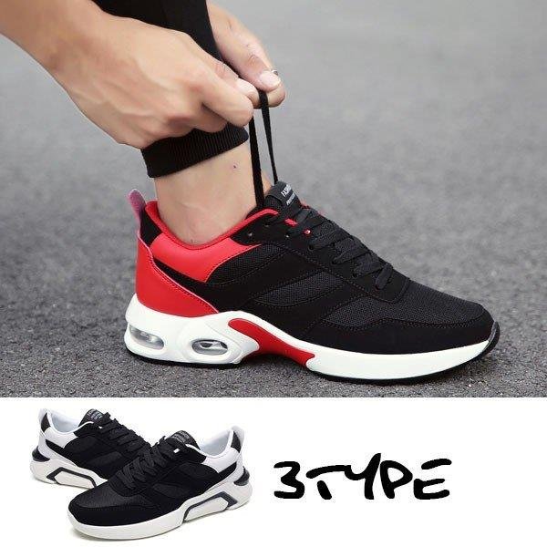 激安 スニーカー メンズ ランニング シューズ ウォーキング 厚底 エアクッション 通気性 スポーツ カジュアル かっこいい 靴 運動 通学 通勤