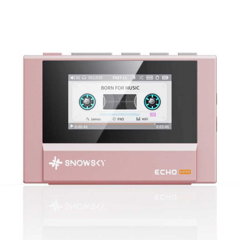 FIIO　Snowsky ECHO MINI ［ハイレゾ対応 / 8GB］ Pink　FIO-SSEMINI-P