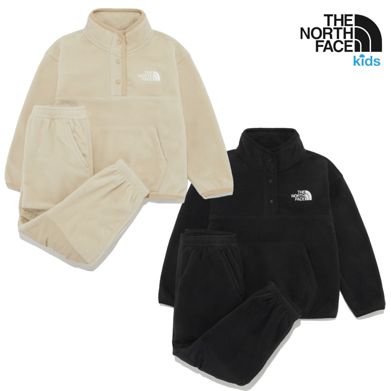 2点一括 NT7TR58 KS PINECONE FLEECE SET 25FW 新作 160大人もOK フリーストレーナー ジョガーパンツ 秋冬キッズ デイリー用 コーデ提案 ソックス パーカー 12,943円