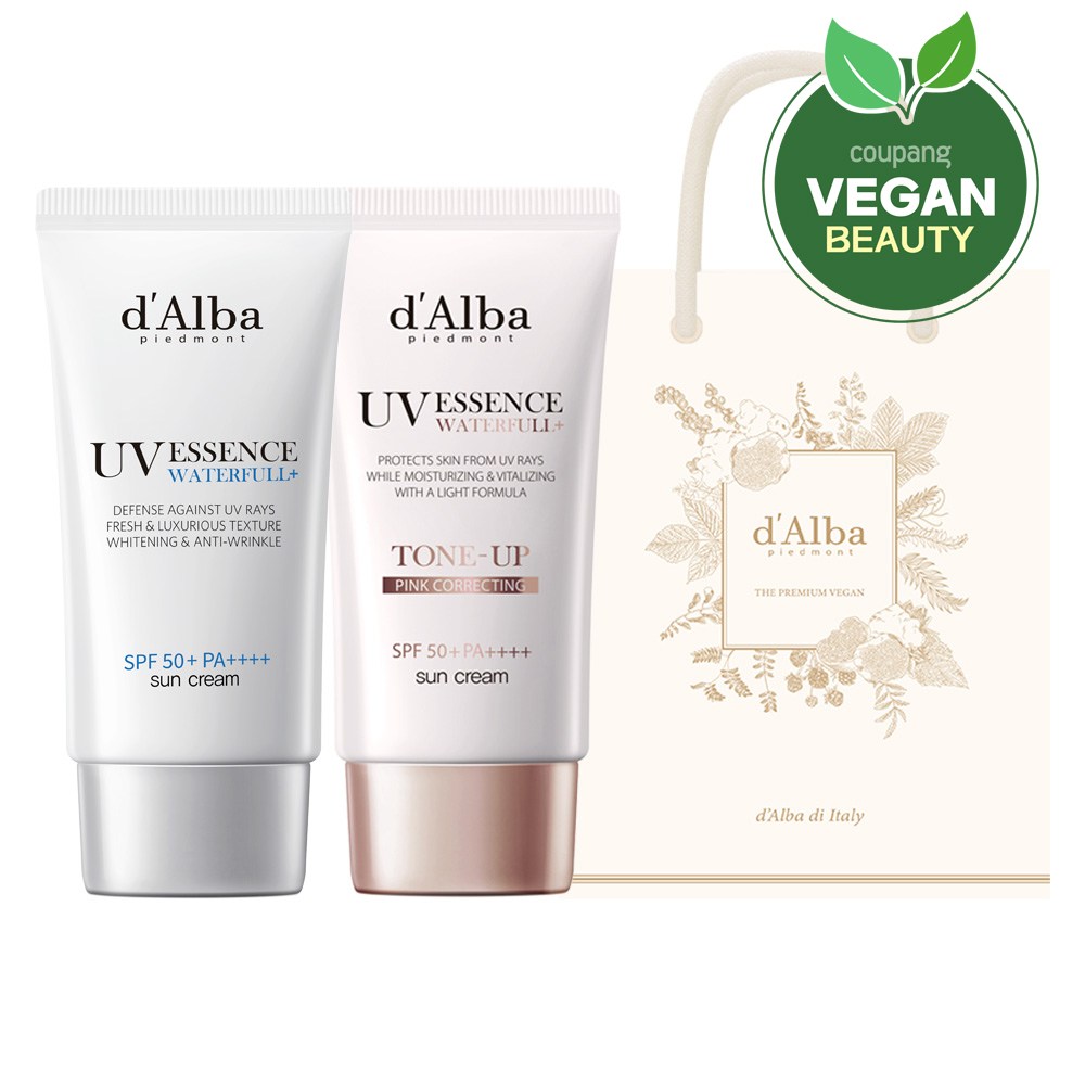 ウォータープールエッセンスサンクリームSPF50+ PA++++ 50ml + ウォータープールトーンアップサンクリームSPF50+ PA++++ 50ml +ギフトバッグ