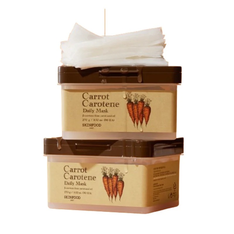 キャロットカロチンデイリーマスク30枚 5,008円