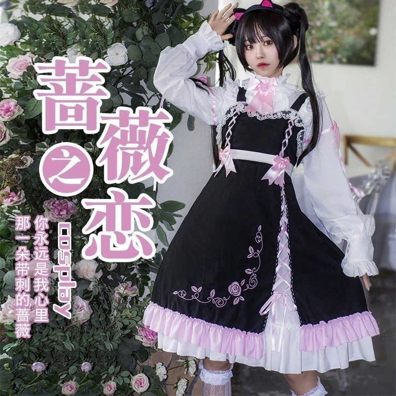 【2025新作】在庫一掃 ~ Lolitaスカート「薔薇恋人」刺繍ドレスloスカート大きいサイズjsk 4,889円