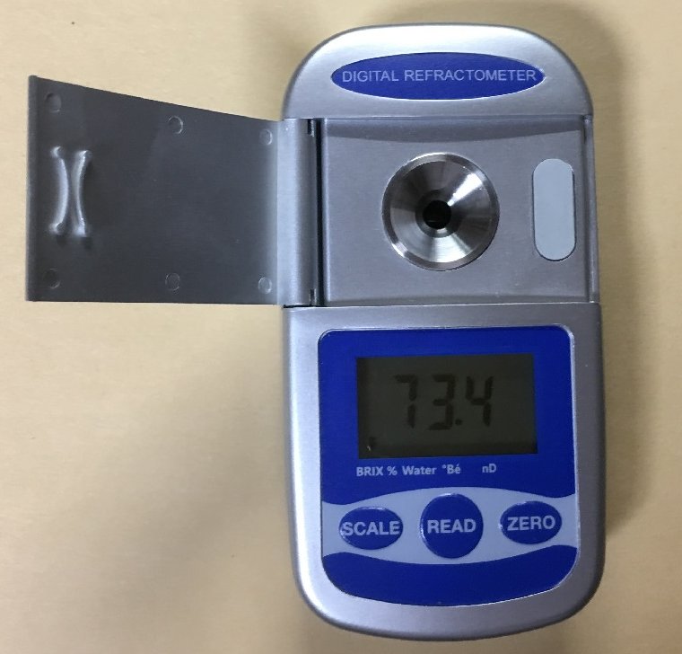 メーカー1年保証デジタル糖度計デジタルポケット型屈折計 デジタル高濃度糖度計蜂蜜水分計ボーメ度計屈折計