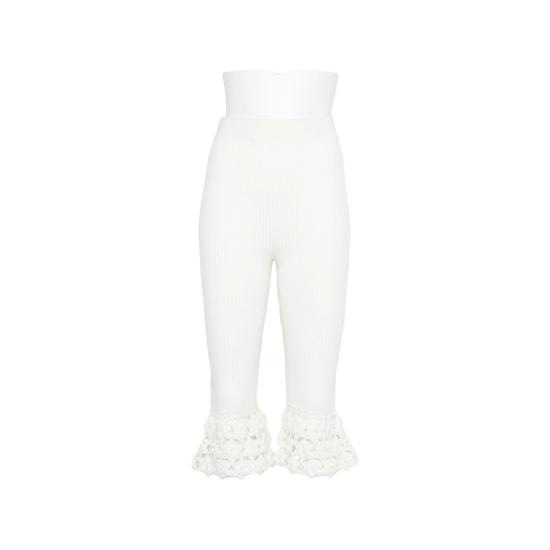 GANNI Women Pants A1080122 135 WHITE