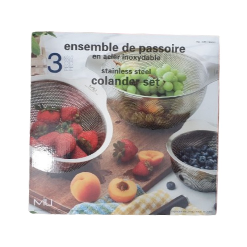 MIU コランダーセット 3PK (1.2L/2.5L/4.5L)