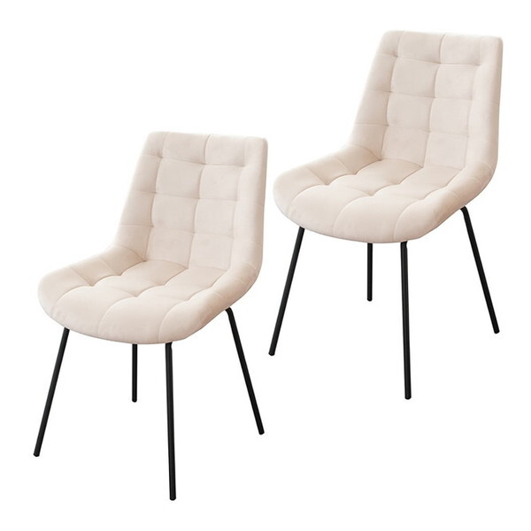 宮武製作所 DCH-1000 IV アイボリー Lement(レメント) ダイニングチェア (2脚セット) メーカー直送