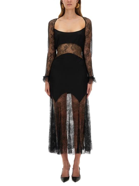NINA RICCI Women Dresses 25ACRO033PA0492 U9000 BLACK