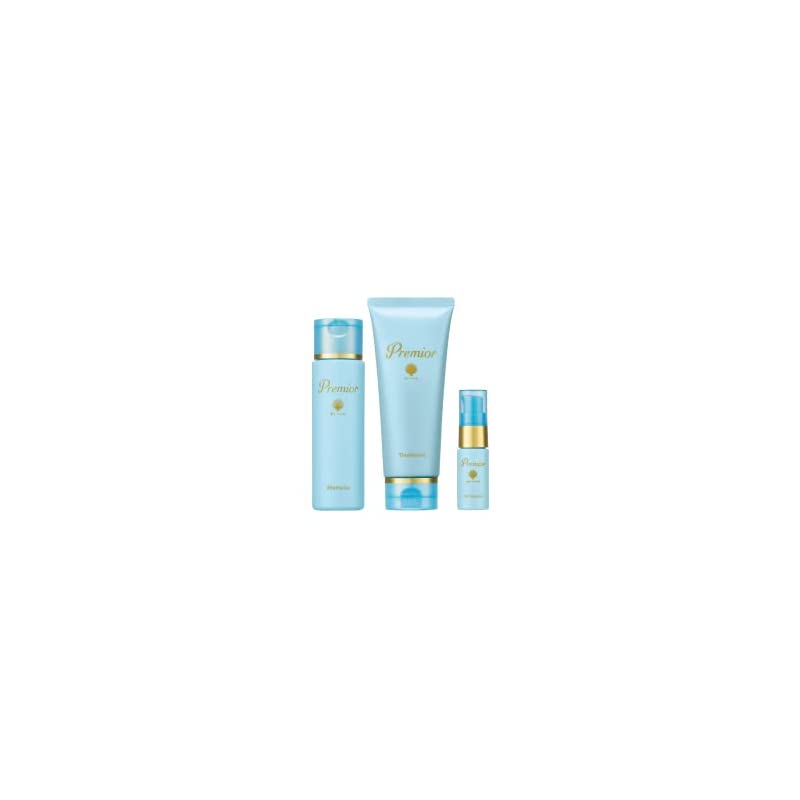 ラサーナ ( La Sana ) プレミオール 21日間スターターセット ( シャンプー 130ml / トリートメント 130g / ヘアエッセンス 20ml / アロマティックフローラルの香り )