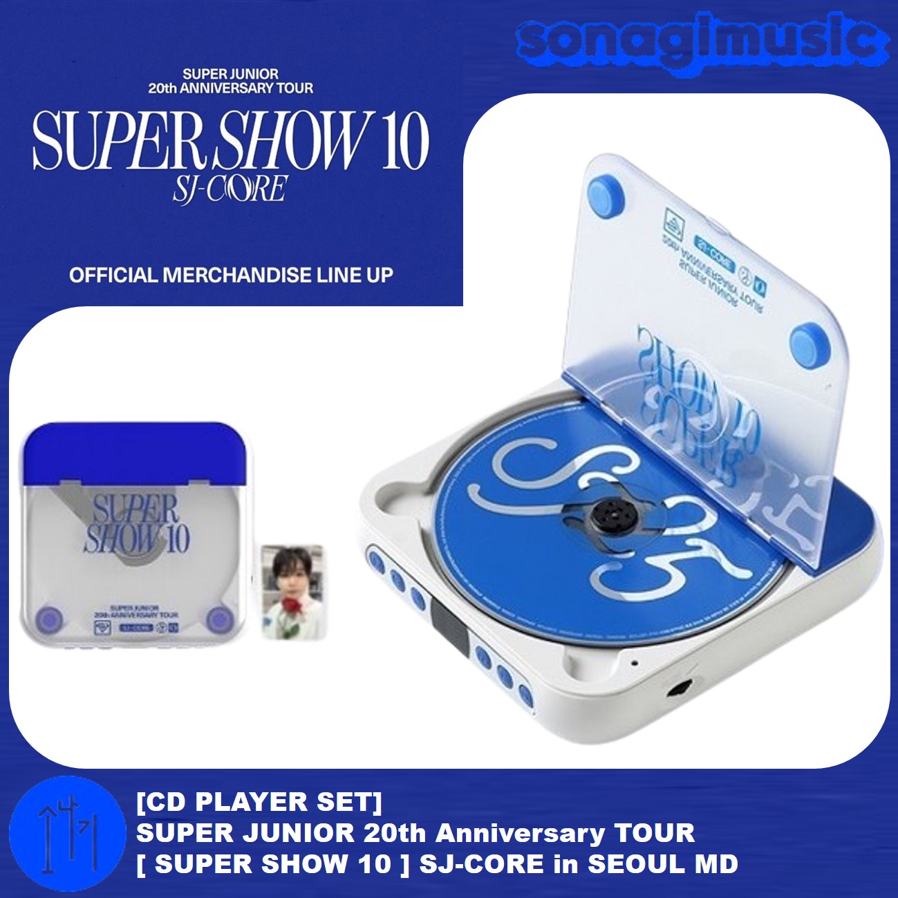 Qoo10] SMエンターテインメント [メガポ] [CD PLAYER SET : KPOP