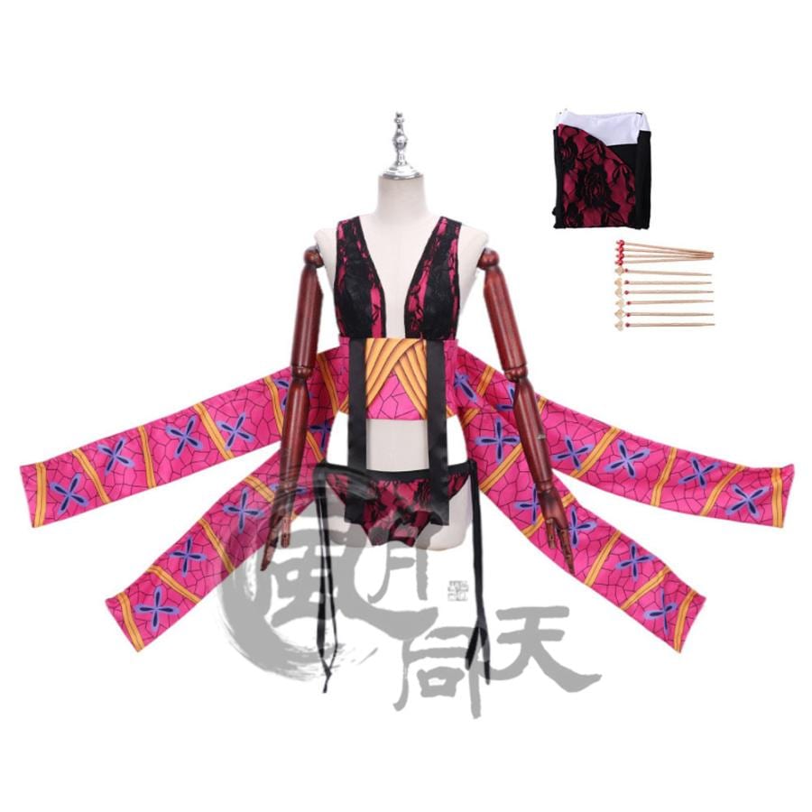 2点購入で1OO円オフ 激安販売 ハロウイン 演出服 変装 アニメ コスプレ衣装 だき 堕姫 遊郭編 第2期