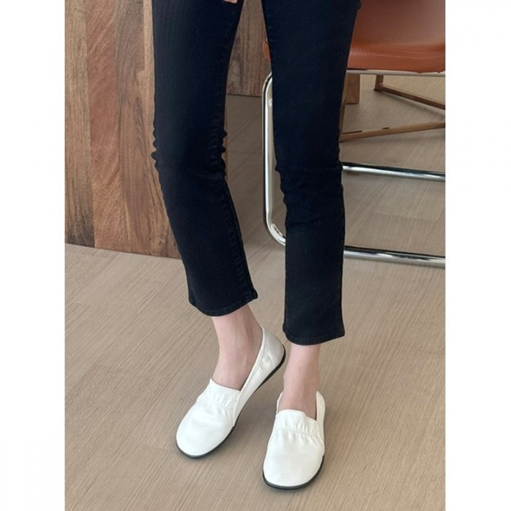 (ニナスパリ) ヨーロピアンリンクルバンドシンプルローファー