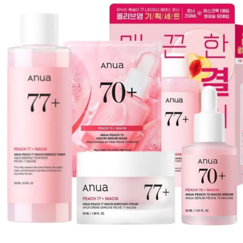 【選べる セット 】 桃シリーズ トナー / クリーム / セラム / マスクパック