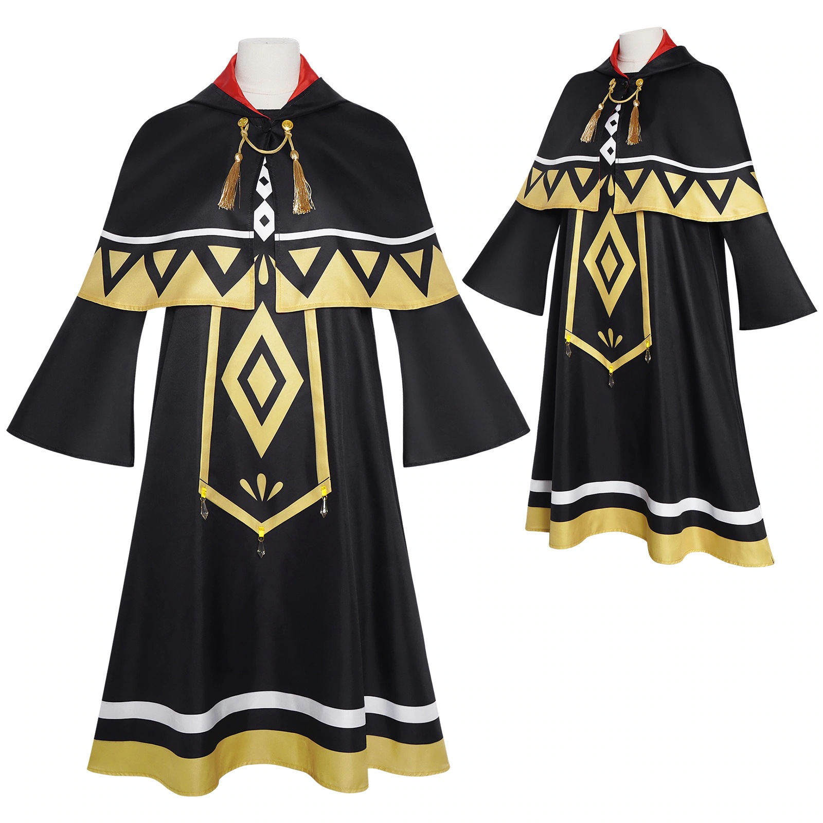 【最安値挑戦】沈黙魔女秘密cos服モニカ艾瓦雷特コスプレマントマント二次元衣装