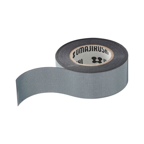 （まとめ）馬印 粘着糊付マグネットテープ19mmx3m シルバー CMT-S 1巻[x10セット]