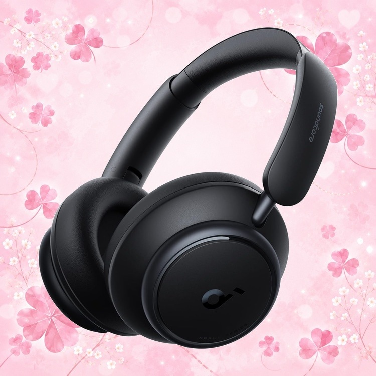 Anker Soundcore Space Q45Bluetooth 5.3 ワイヤレス ヘッドホン最大65時間音楽再生 ウルトラノイズキャンセリング2.0 LDACハイレゾ対応 (ワイヤレス有線)