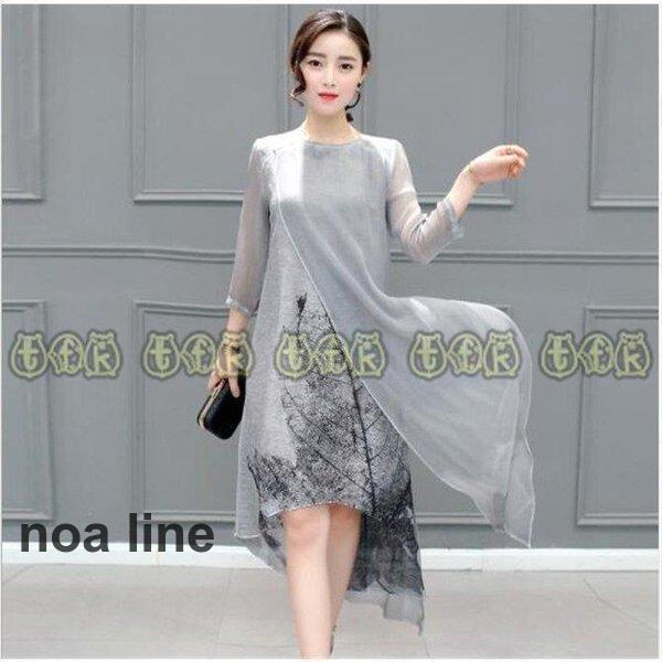 2025新作パーティードレス ドレス ワンピース 同窓会 お呼ばれ 袖あり 親族 フォーマル レディース 服装 女性 大きいサイズ30代 40代 50代 結婚式 dr-007