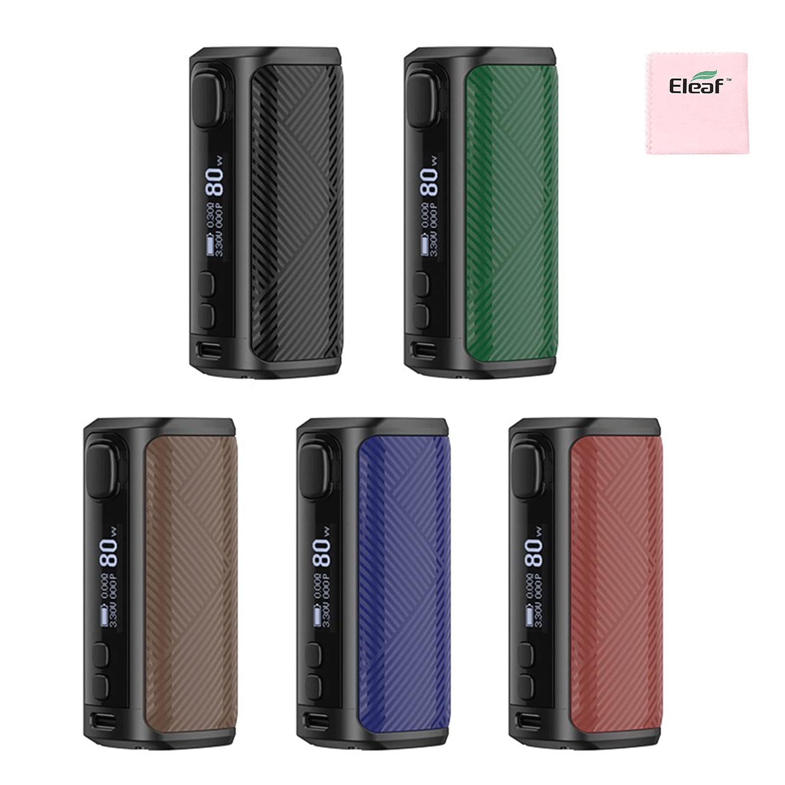 電子タバコ/ベイプ/Vape 本体 Eleaf iStick i80 Mod 80Wイーリーフ バッテリーモッド 爆煙 (Black-Mod)