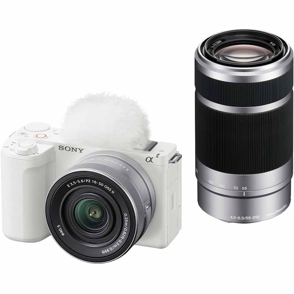ソニー ZV-E10M2X-W デジタルカメラ「VLOGCAM ZV-E10 II」ダブルズームレンズキット（ホワイト） ZVE10M2XW