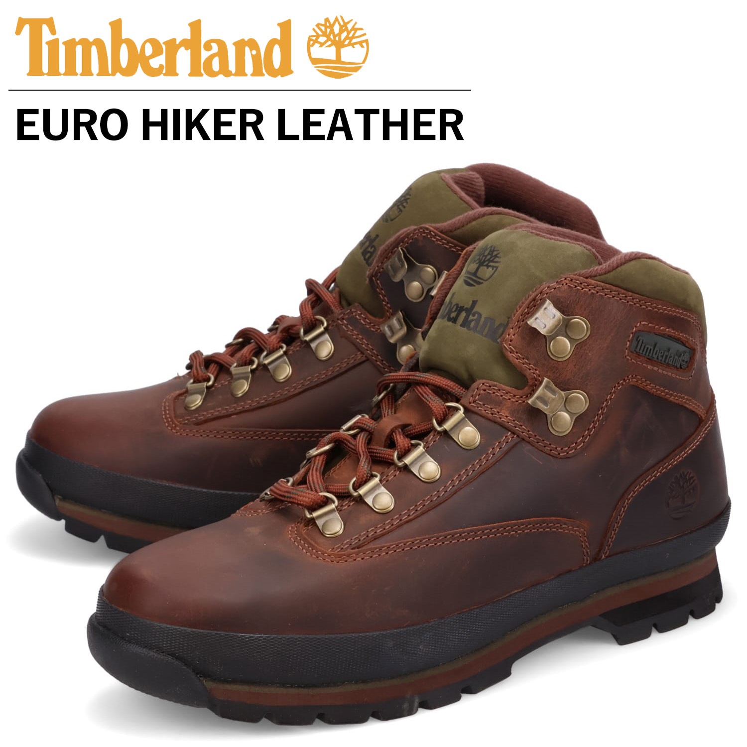ブーツ ユーロ ハイカー レザー メンズ EURO HIKER LEATHER ブラウン 95100