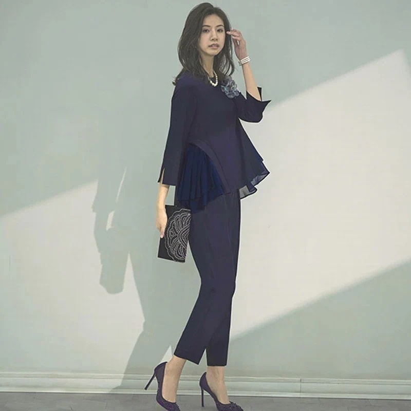 売り上げ1位 セレモニースーツ パンツスーツ おしゃれ 入学式 入園式 卒業式 卒園式 ママスーツ 母 スーツ オフィス フォーマルスーツ フォーマルセット