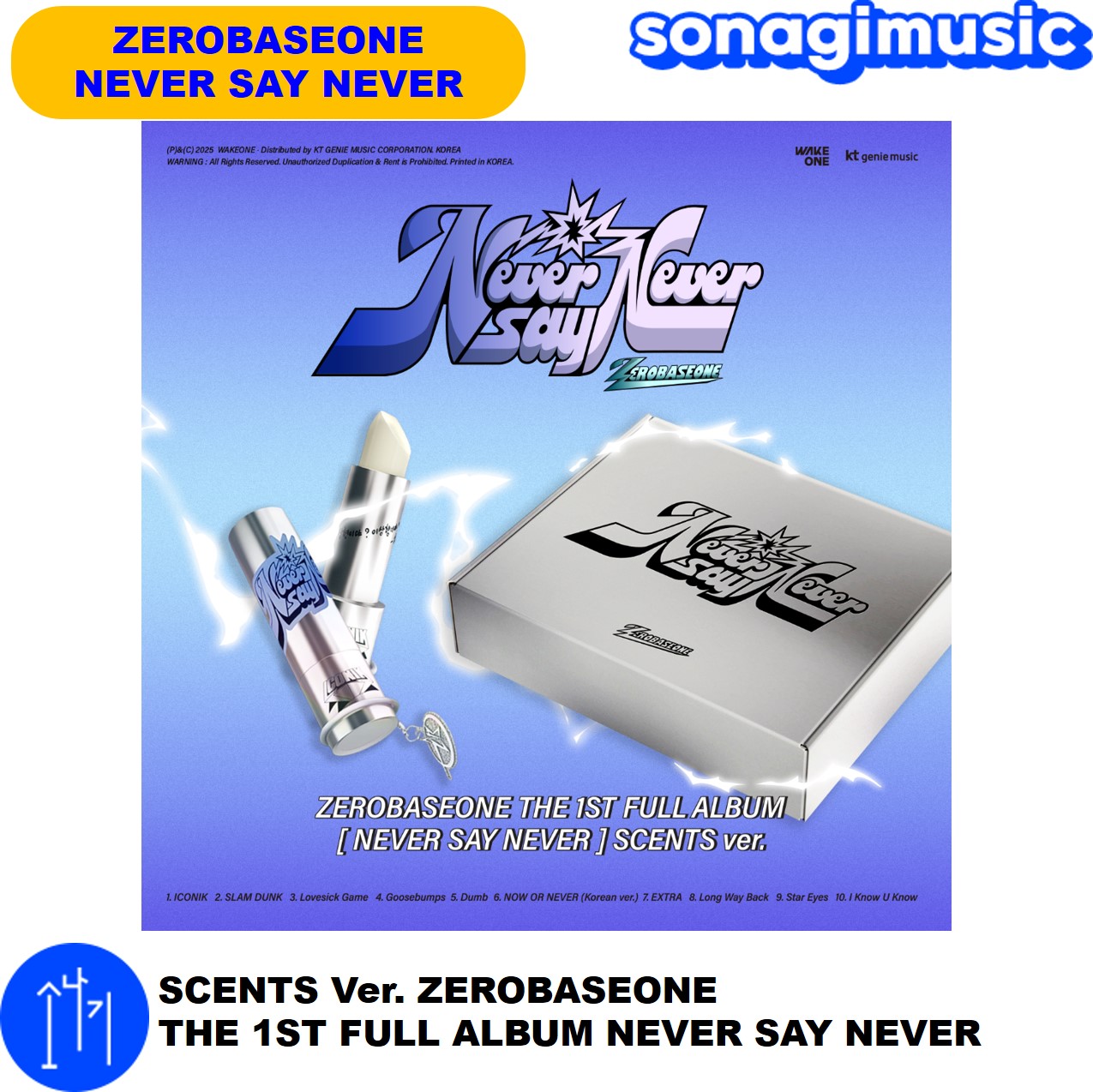 never say never SCENTS ver ソンハンビン　zb1 香水 never say never SCENTS ver ソンハンビン zb1 香水 ZEROBASEONE