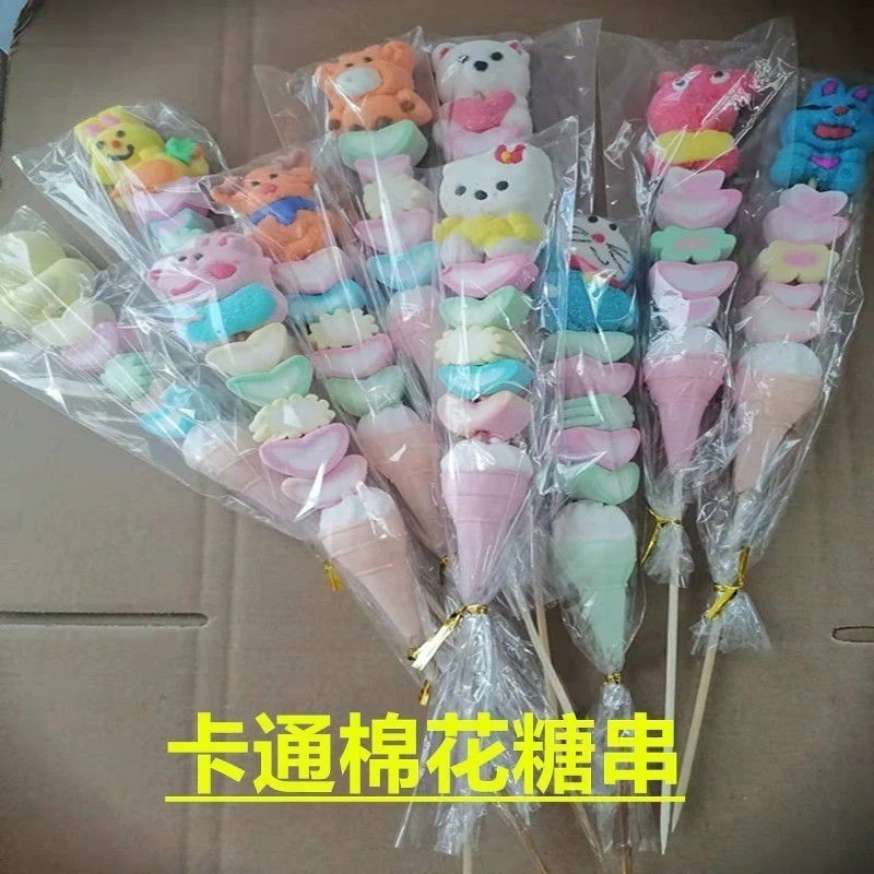 60140Pcs カードバケツマシュマロひょうたんロリポップ漫画の動物の形をしたグミまとめて こどもの日のプレゼント 誕生日プレゼント