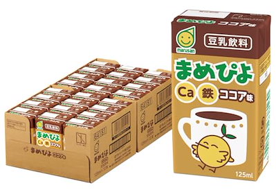 他サイト： マルサン まめぴよ ココア味 125ml 24本の商品画像