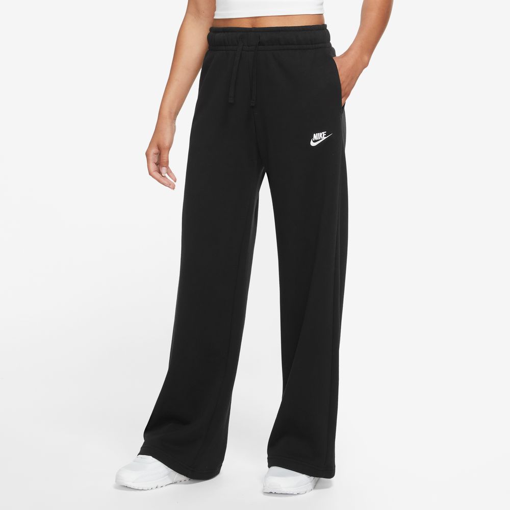 返品交換不可 大特価 ナイキ NIKE ウィメンズ NSW クラブ フリース MR ワイド パンツ FB2728-010 レディース