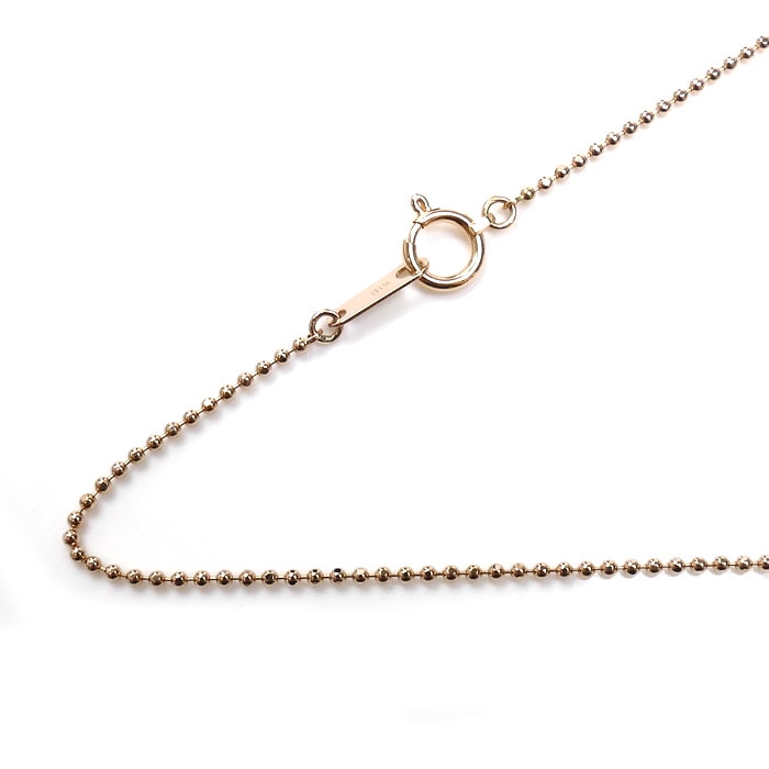 K18PG ピンクゴールド ネックレス ボール 2.5g 40cm レディース 中古 美品 42,680円