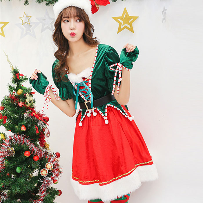 祝日おめでとうサンタコスプレサンタ衣装サンタコスムクリスマスコスプレサンタコスかわいいセクシーサンタコスプレクリスマス衣装レディース仮装コスム精霊