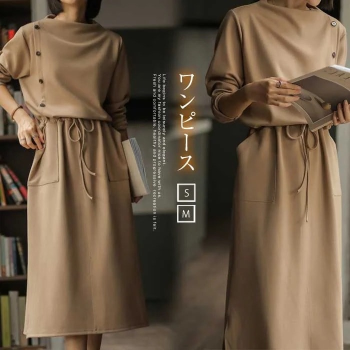 ロングワンピースレディース長袖大きいサイズロングシャツロングロングワンピースシャツワンピ