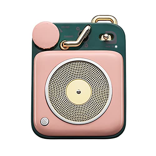muzen（ミューゼン） BUTTON（ボタン）コンパクト Bluetoothスピーカー (Sakura pink)