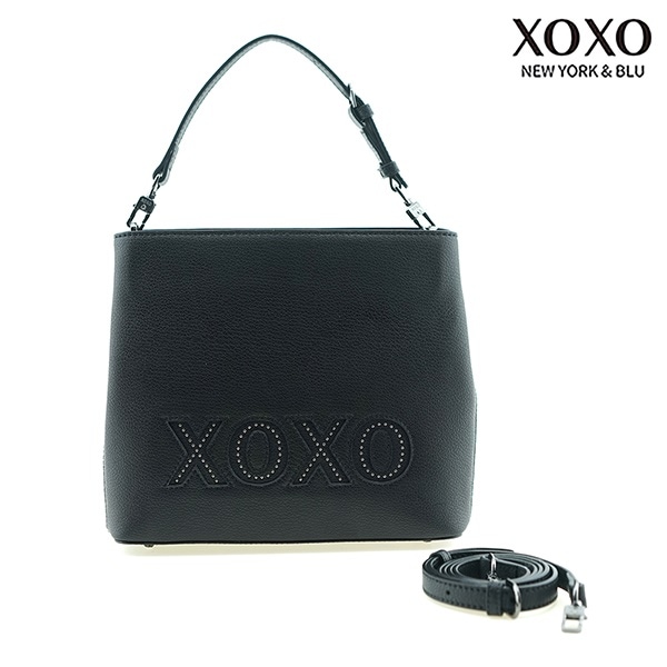 XOXONEW YORKラブラブホーボーバッグブラックXMSH002A