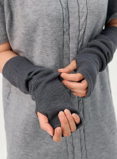 美品✨23SS アナイ リネン調 バスケット ペプラム ジャケット 紺 38