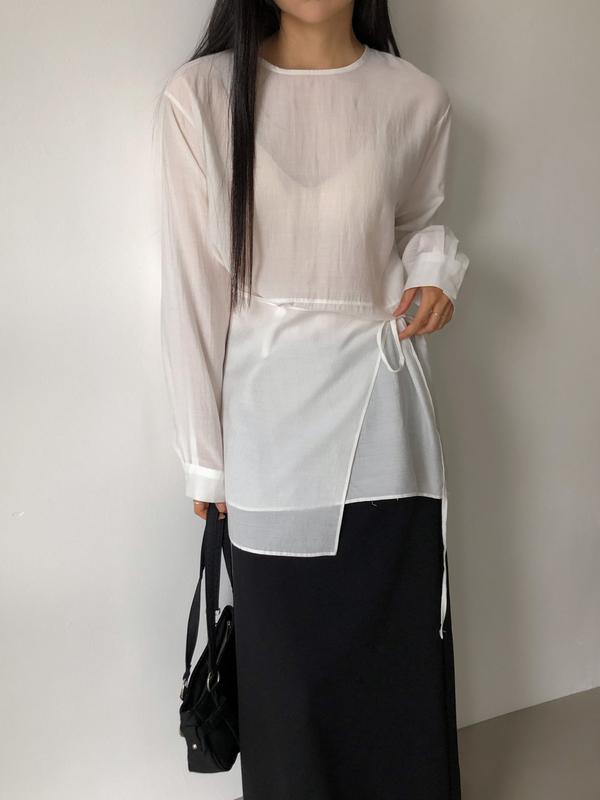 レイジーシースルーアウター