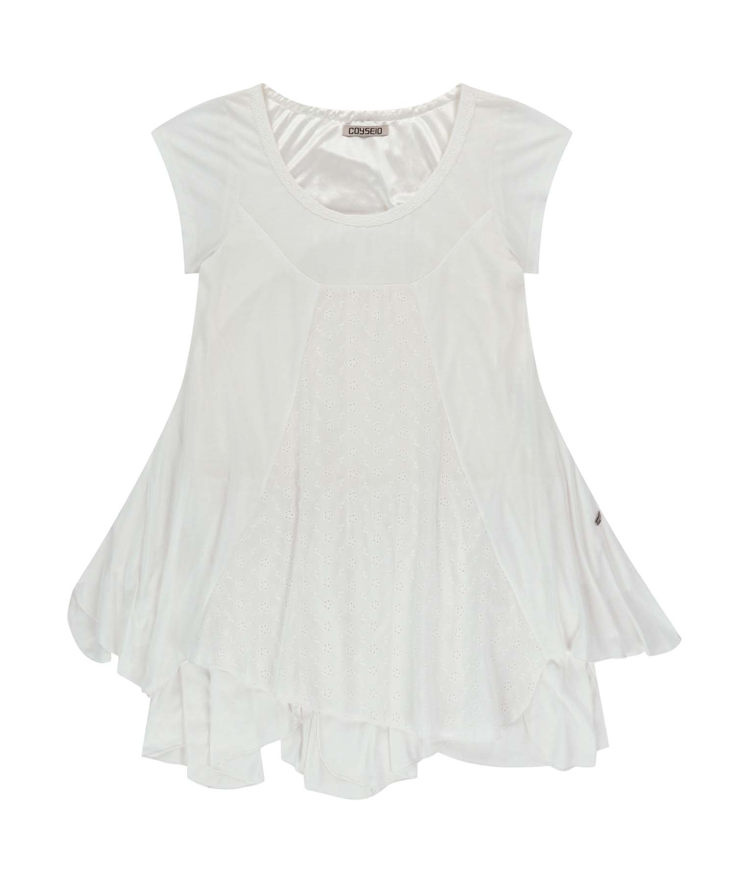 【COYSEIO】 FLOWER ONE PIECE : WHITE