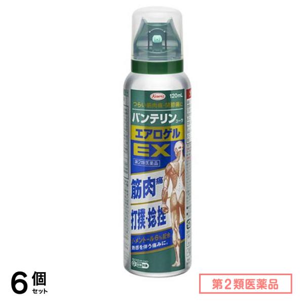 第２類医薬品 バンテリンコーワエアロゲルEX 120mL 6個セット