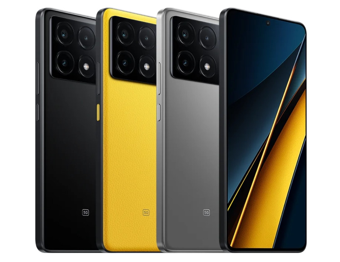 ガラスフィルム+ケース付　POCO x6 Pro antutu140万点　12GB 512GB 新品未開封　ガラスフィルム付 日本語対応　グーグルプレイ対応　コスパ最強スマホ　黒