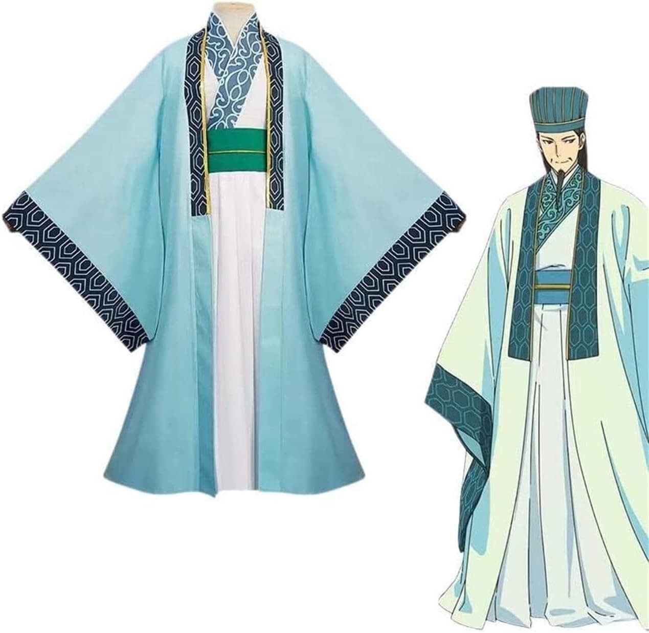 コスプレ衣装 パリピ孔明 諸葛孔明 しょかつこうめい コスチューム 変装 仮装 学園祭 文化祭 撮影用