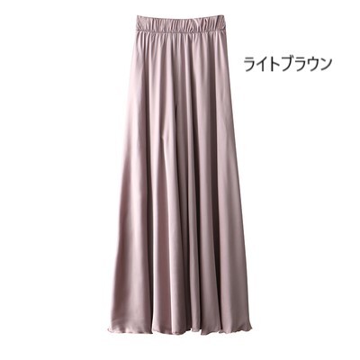 ボトムス パンツ ワイドパンツ ロング ロング丈 マキシ マキシ丈 ハイウエスト Aライン サテン かわいい 大人可愛い きれいめ シンプル 大人 上品 おしゃれ アジアン 大人可愛い 大人女子