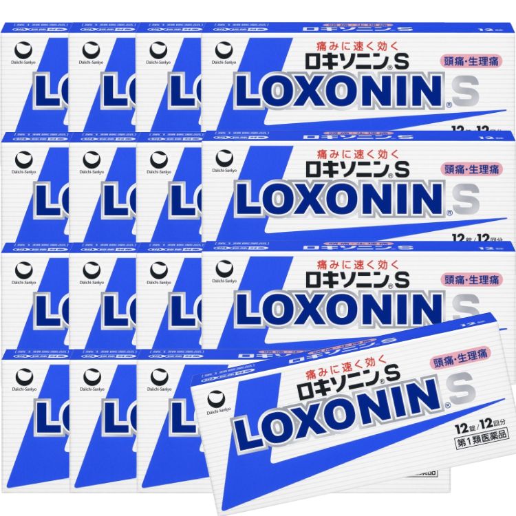 第1類医薬品 12個セット 第一三共ヘルスケア ロキソニン S 12錠 痛み止め 鎮痛薬