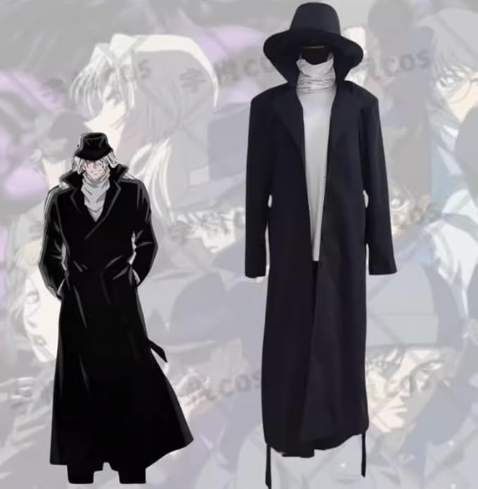 コスプレ衣装 名探偵コナン ジン 仮装 コスプレ衣装