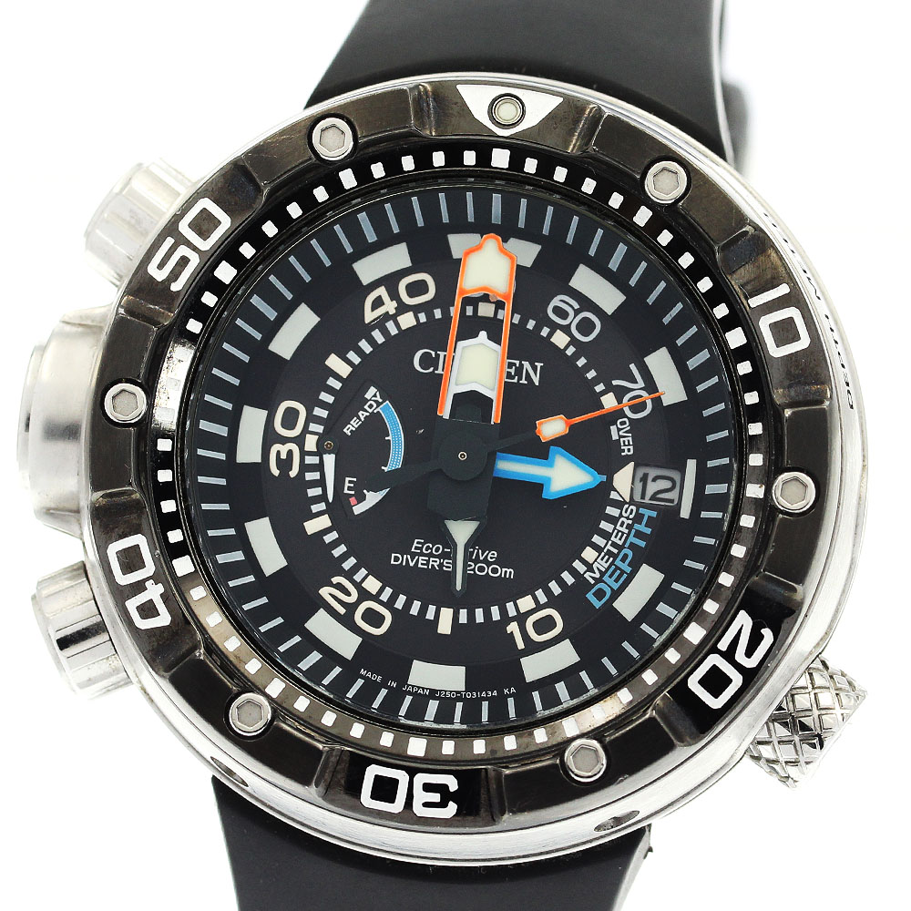 シチズン CITIZEN BN2024-05E/J250-S092183 プロマスター アクアランド エコドライブ ソーラー メンズ _894401【中古】