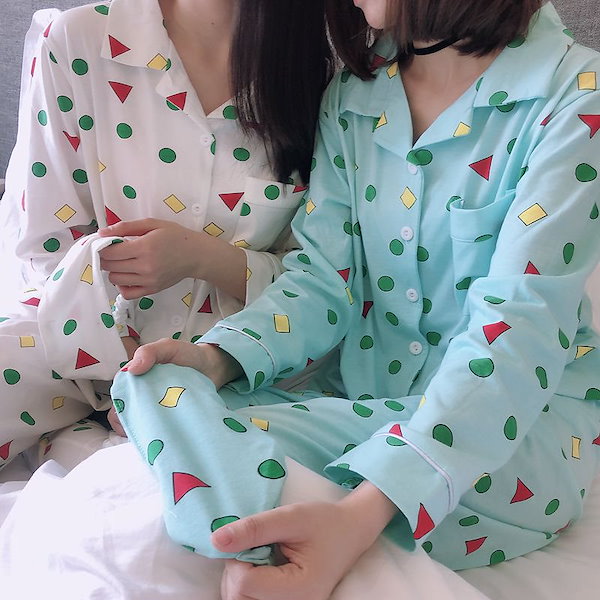 Qoo10] クレヨンしんちゃんカップルパジャマ 長袖