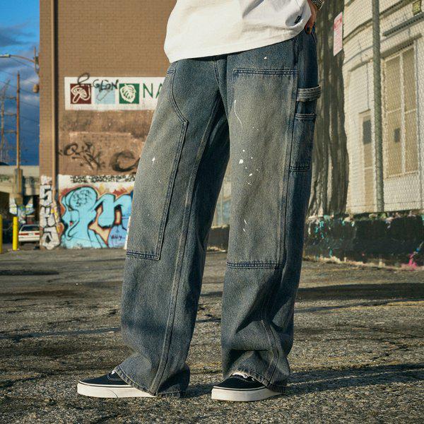 ワイドカーペンターデニムパンツ FDP105 / 4color W