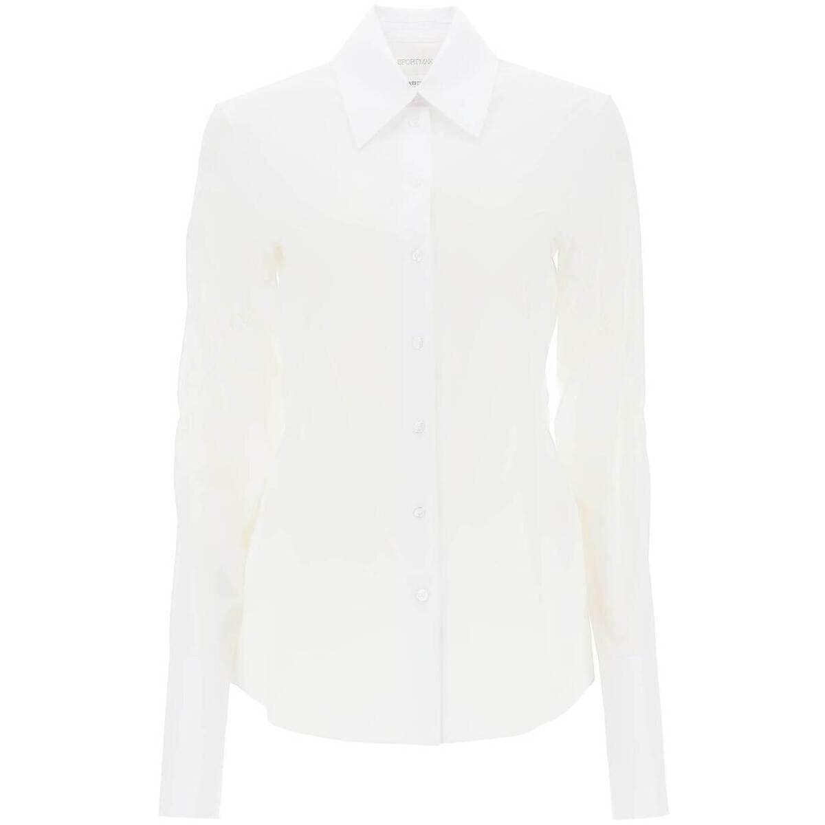 AUSTRIA ホワイト 春夏2024 シャツ レディース ik