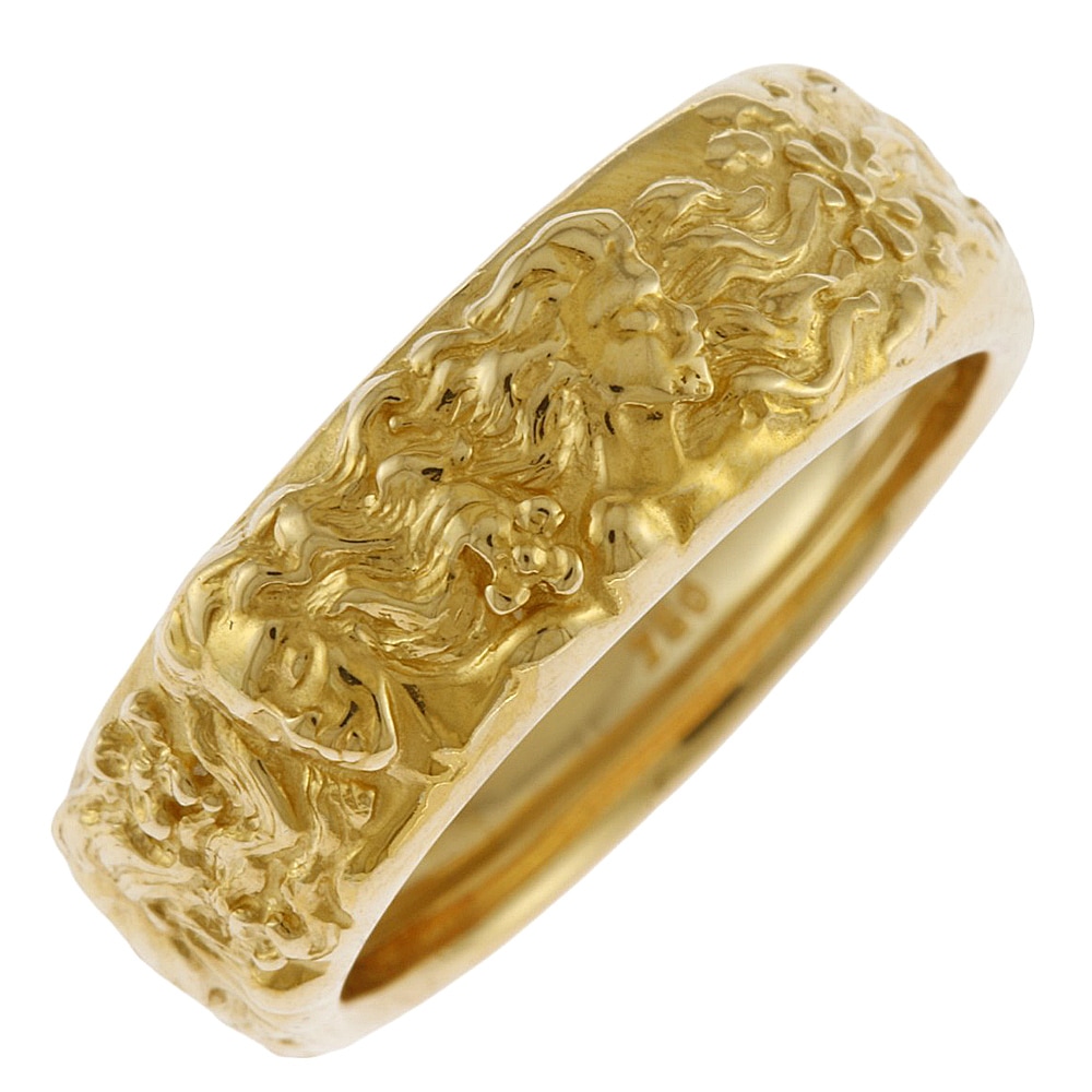 カレライカレラ リング 指輪 11号 18金 K18イエローゴールド Carrera y Carrera 中古 美品 90,750円