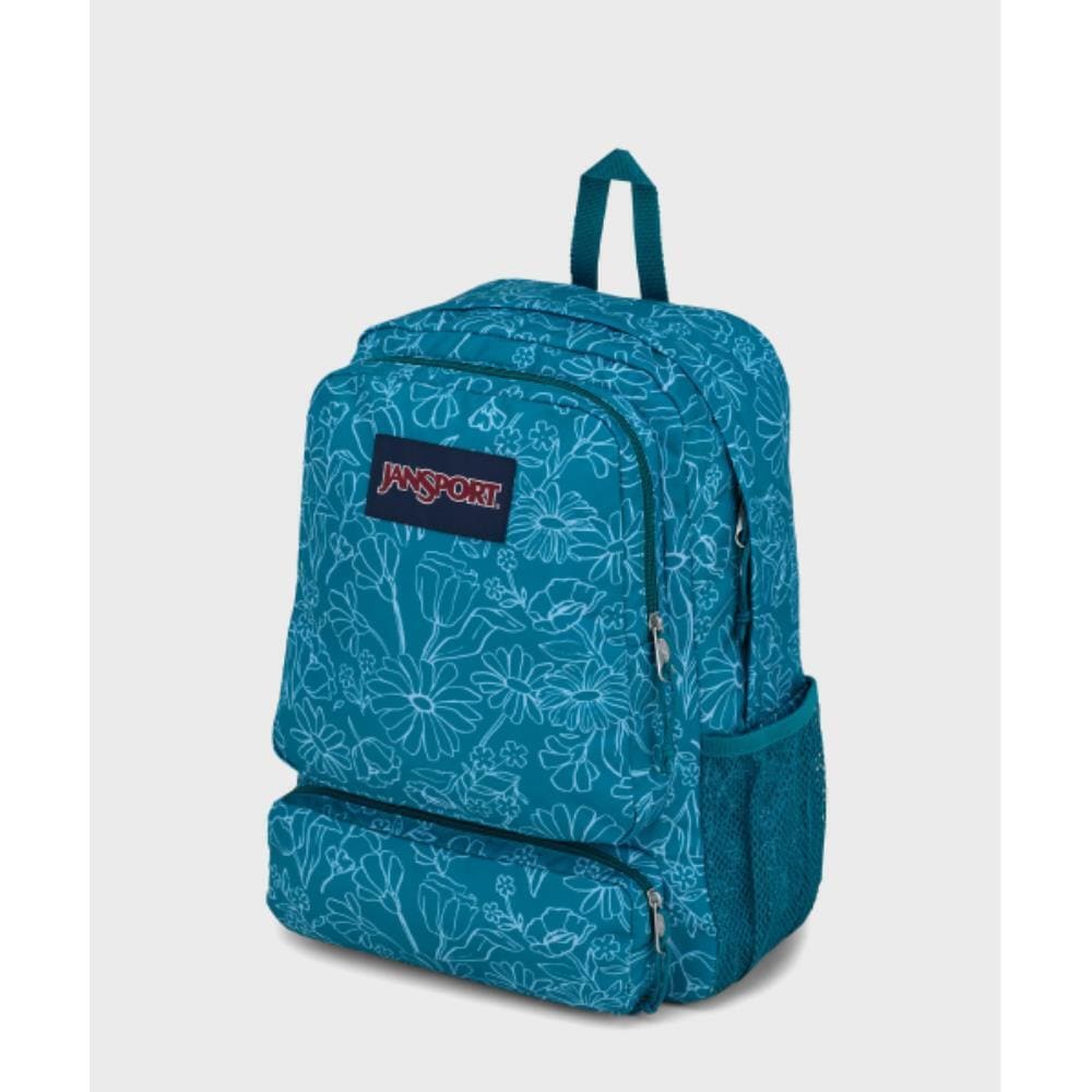 jansport Double Tone DELIGHTFUL DAISIES GREEN JS0A7ZNYGX