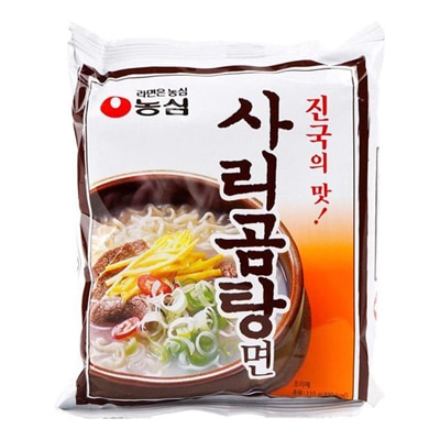 農心サリコムタン麺 110g 1box（40個） 辛くない濃厚で深みのある 牛骨コムタンスープ の味が最高 サリコム湯麺 韓国ラーメン 即席めん